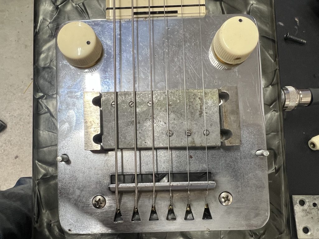Natlional Chicagoan Lap Steel Pickup Rewind