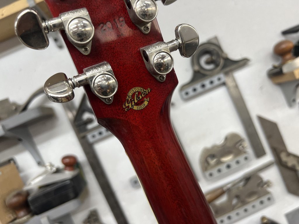 Gibson Hummingbird Headstock Repair