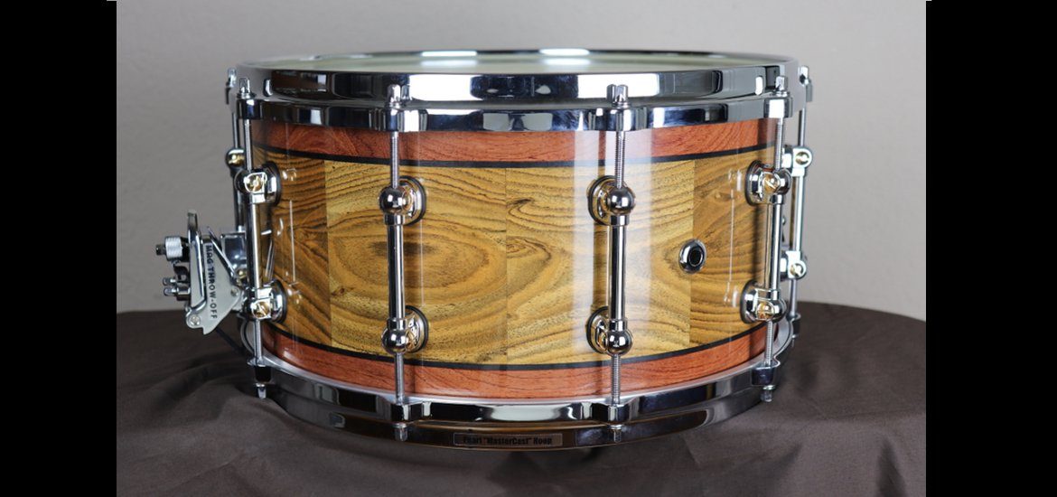 Bacote and Jatoba Snare Drum