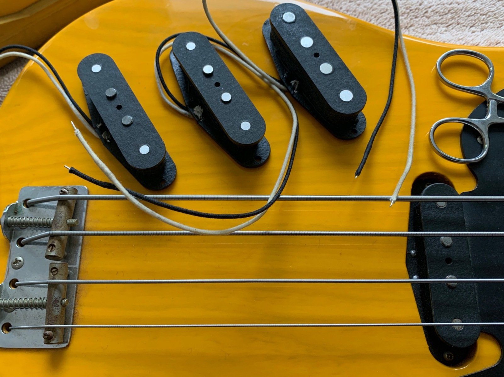 ‘51 P-Bass pickups